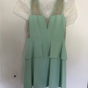 BCBGMaxAzria Mint Green Mini Dress